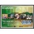 Ecuador Hojita Block 114 2002 Unión Mundial para la naturaleza fauna bird  MNH