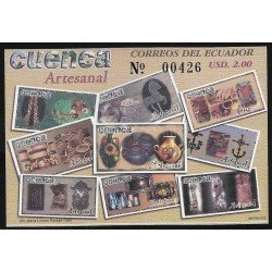 Ecuador Hojita Block 121 2003 Cuenca Artesanal MNH Ecuador Hojita Block 121 2003 Cuenca Artesanal MNH