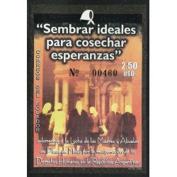 Ecuador Hojita Block 136 2006 Homenaje a las luchas de las madres y las abuelas de Plaza de mayo MNH Ecuador Hojita Block 136 2006 Homenaje a las luchas de las madres y las abuelas de Plaza de mayo MNH