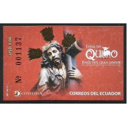 Ecuador Hojita Block 144 2006 Feria de Quino Cristo del gran poder Religión MNH Ecuador Hojita Block 144 2006 Feria de Quino Cristo del gran poder Religión MNH