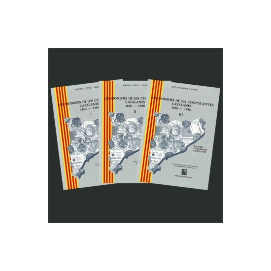 CATALOGO MONEDA COOPERATIVA CATALANA -3 TOMOS CATALOGO MONEDA COOPERATIVA CATALANA -3 TOMOS