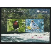 Ecuador Hojita Block 152 2010 Aves Bird fauna MNH 
