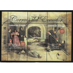 Ecuador Hojita Block 155 2010 Bicentenario de la Matanza 2 de Agosto de 1810 MNH Ecuador Hojita Block 155 2010 Bicentenario de la Matanza 2 de Agosto de 1810 MNH
