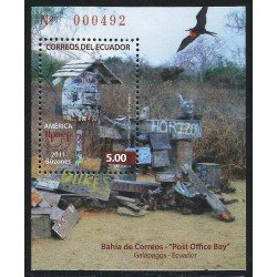 Ecuador Hojita Block 159 2011 Upaep Buzones Pájaro Bird MNH Ecuador Hojita Block 159 2011 Upaep Buzones Pájaro Bird MNH