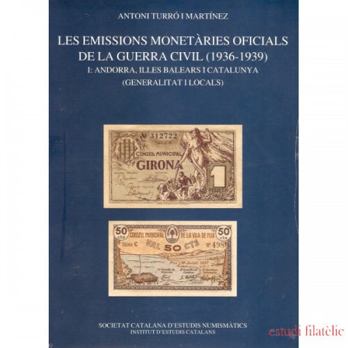 Catálogo Emisiones Monetarias Oficiales de la Guerra Civil 1936 - 1939 