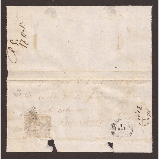 <div><strong>España Frontal de carta Nº 122</strong></div> <div><strong>España Frontal de carta Nº 122</strong></div>