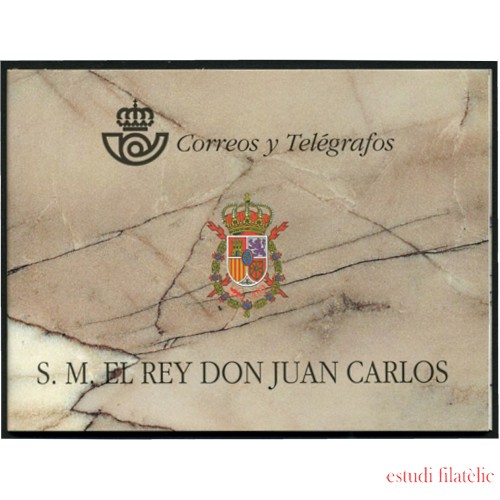 España Spain Prueba de lujo 3544C 64A/D 1998 Carnet Rey Juan Carlos I