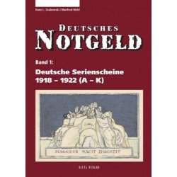 Lindner 5050 Deutsches Notgeld, Band 1 + 2: Deutsche Serienscheine 1918-1922 - Lindner 5050 Deutsches Notgeld, Band 1 + 2: Deutsche Serienscheine 1918-1922 -