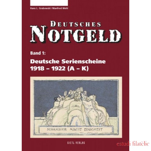 Lindner 5050 Deutsches Notgeld, Band 1 + 2: Deutsche Serienscheine 1918-1922 - 