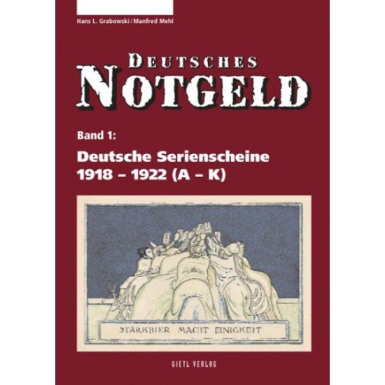 Lindner 5050 Deutsches Notgeld, Band 1 + 2: Deutsche Serienscheine 1918-1922 - Lindner 5050 Deutsches Notgeld, Band 1 + 2: Deutsche Serienscheine 1918-1922 -