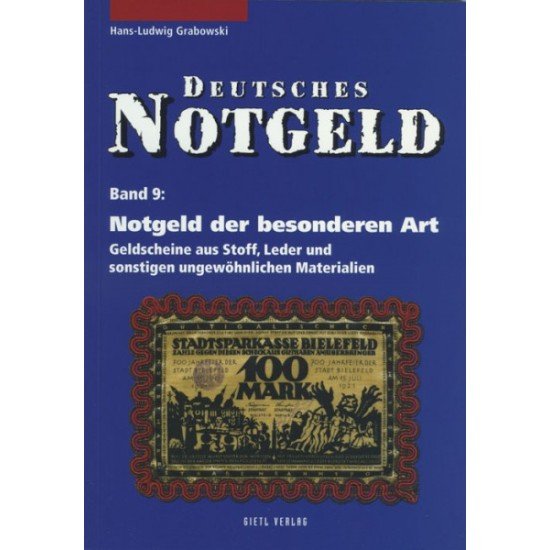 Lindner Notgeld der besonderen Art- Geldscheine aus Stoff 5159 Lindner Notgeld der besonderen Art- Geldscheine aus Stoff 5159