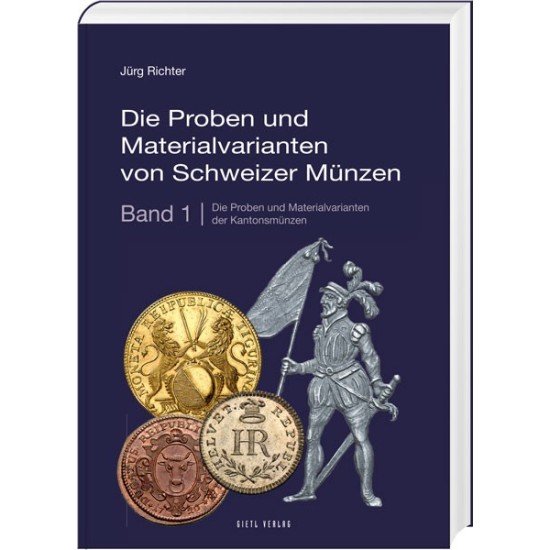 Die Proben und Materialvarianten von Schweizer Münzen