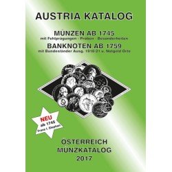 ANK Österreich Münzen- und Banknoten-Katalog 2017 ANK Österreich Münzen- und Banknoten-Katalog 2017