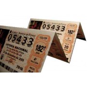 España Spain Lotería décimos año completo  1950