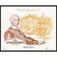 España Spain Prueba de lujo 17 1988 Carlos III