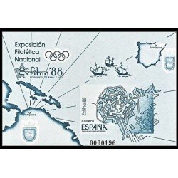España Spain Prueba de lujo 15A 1988 Pamplona Exfilna 88 España Spain Prueba de lujo 15A 1988 Pamplona Exfilna 88