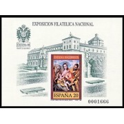 España Spain Prueba de lujo 19 1989 1ª tirada Toledo  Exfilna 89  