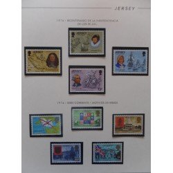 Colección Collection Islas Canal Guernesey Jersey Man 1974/76 Colección Collection Islas Canal Guernesey Jersey Man 1974/76