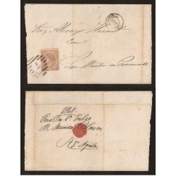 España Carta Nº 96 Sevilla a San Martín de Provençals (Barcelona) España Carta Nº 96 Sevilla a San Martín de Provençals (Barcelona)