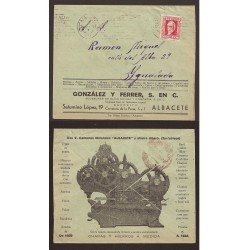 ESPAÑA CARTA ILUSTRADA CHAPAS Y HIERROS A MEDIDA IGUALADA ESPAÑA CARTA ILUSTRADA CHAPAS Y HIERROS A MEDIDA IGUALADA