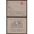ESPAÑA CARTA ILUSTRADA CICLISMO CYCLING IGUALADA