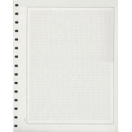 Hojas de Sellos 1034 Edifil en blanco Papel blanco Fondo cuadrícula Paquete 50 Hojas