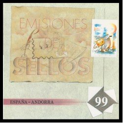 Libro Oficial Correos España y Andorra 1999 Libro Oficial Correos España y Andorra 1999