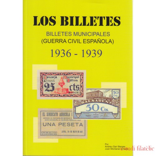 Catálogo Billetes Municipales Guerra Civil española 1936 - 1939