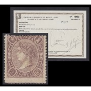España Spain 79 ( 74/79A ) 1865 Isabel II  MH Dict CEM
