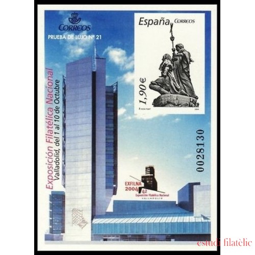 España Spain Prueba de lujo 84 2004 Exfilna  2004 Valladolid 