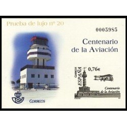 España Spain Prueba de lujo 82 2003 Centenario de la Aviación España Spain Prueba de lujo 82 2003 Centenario de la Aviación