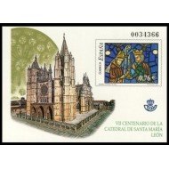 España Spain Prueba de lujo 81 2003 Catedral Santa María León