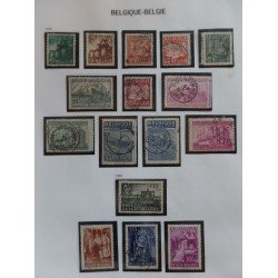 Colección Collection Bélgica Belgique 1849 - 1951 Colección Collection Bélgica Belgique 1849 - 1951