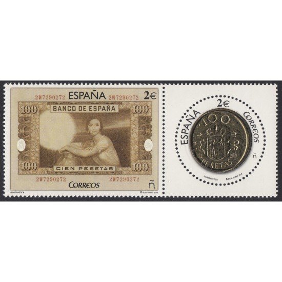 España Spain 5010/11 2015  Numismática MNH