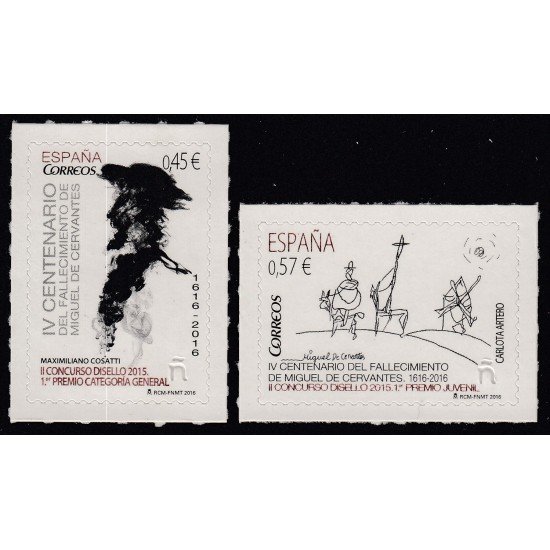 España Spain 5025/26 2016 Disello MNH España Spain 5025/26 2016 Disello MNH