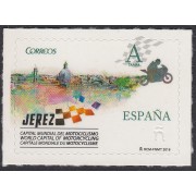 España Spain 5046 2016 Jerez, Capital Mundial del Motociclismo 2015-2017 MNH Tarifa A