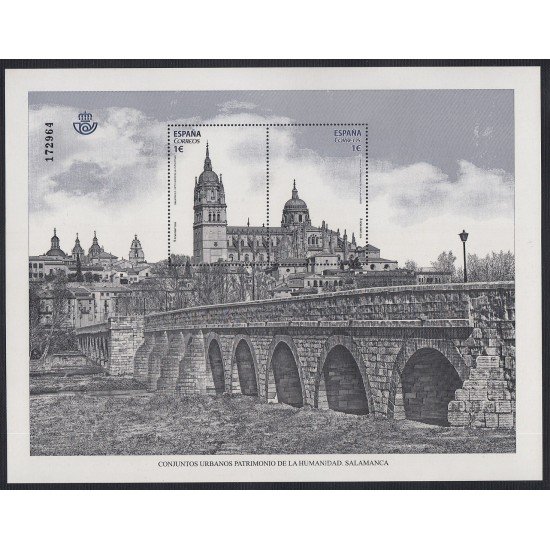 España Spain 5058 2016 Conjuntos urbanos Patrimonios Humanidad Salamanca MNH