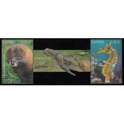 España Spain 5072/74 2016 Fauna protegida MNH