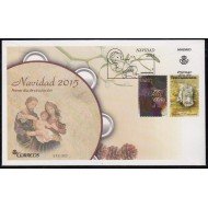 España Spain 5008/09 2015 Navidad Chritsmas SPD Sobre Primer Día