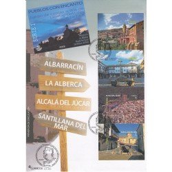 España Spain 5041/44 2016 Pueblos con encanto SPD Sobre Primer Día España Spain 5041/44 2016 Pueblos con encanto SPD Sobre Primer Día