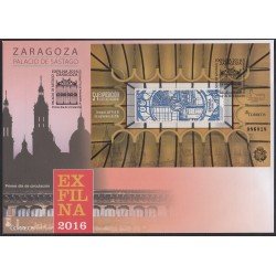 España Spain 5076 2016 Exposición Filatélica Nacional exfilna 2016 Sobre Primer Día España Spain 5076 2016 Exposición Filatélica Nacional exfilna 2016 Sobre Primer Día