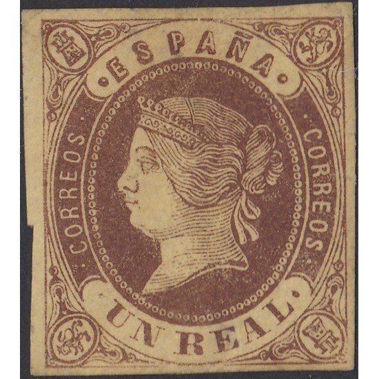 España Spain 61 1862 Isabel II MH España Spain 61 1862 Isabel II MH