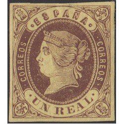España Spain 61 1862 Isabel II MH España Spain 61 1862 Isabel II MH
