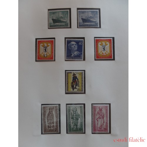 Colección Collection Alemania Germany Berlín 1949 - 1990 completa 