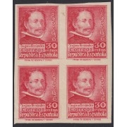 España Spain 726 1937 BL.4 Gregorio Fernández Sin dentar MNH