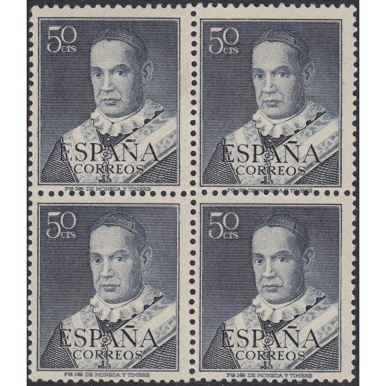 España Spain 1102 1951 BL.4 San Antonio Maria Claret MNH España Spain 1102 1951 BL.4 San Antonio Maria Claret MNH
