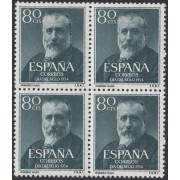 España Spain 1142 BL.4 1954 Menéndez Pelayo  MNH