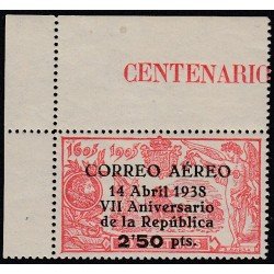España Spain 756 1938 VII Aniversario República MNH España Spain 756 1938 VII Aniversario República MNH