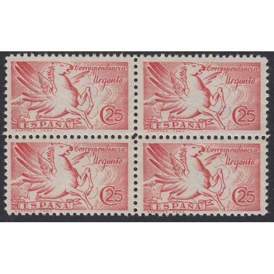 España Spain 879 1939 BL.4 Pegaso Pegasus MNH España Spain 879 1939 BL.4 Pegaso Pegasus MNH