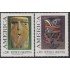 Upaep Argentina 1695/96 1989 Máscara Uma MNH